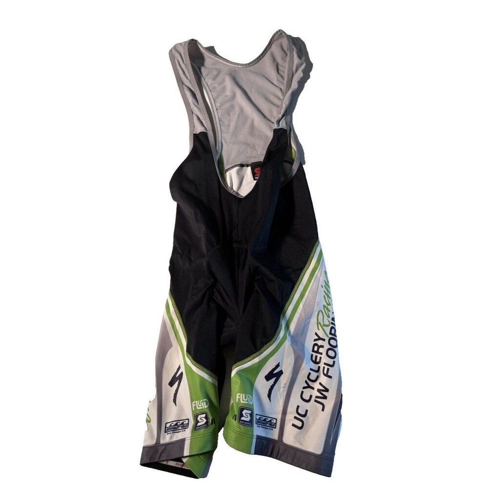 Squadra Men's Bib Shorts M | Padded Cycling Stretch Made in USA